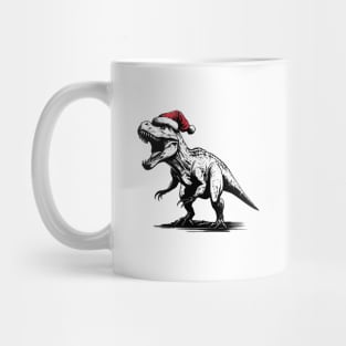 T-Rex Claus | The most dino-mite Santa of all time! Mug